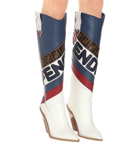 fendi women's winter boots|Fendi cowboy boots for women.